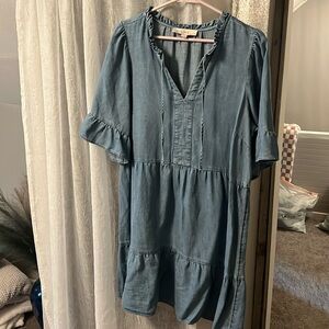 Loft chambray dress